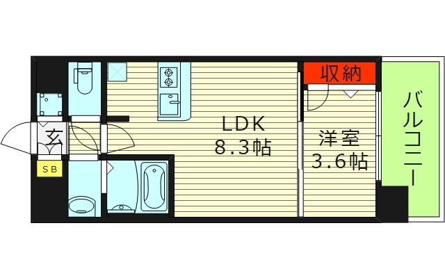 13階の間取り図