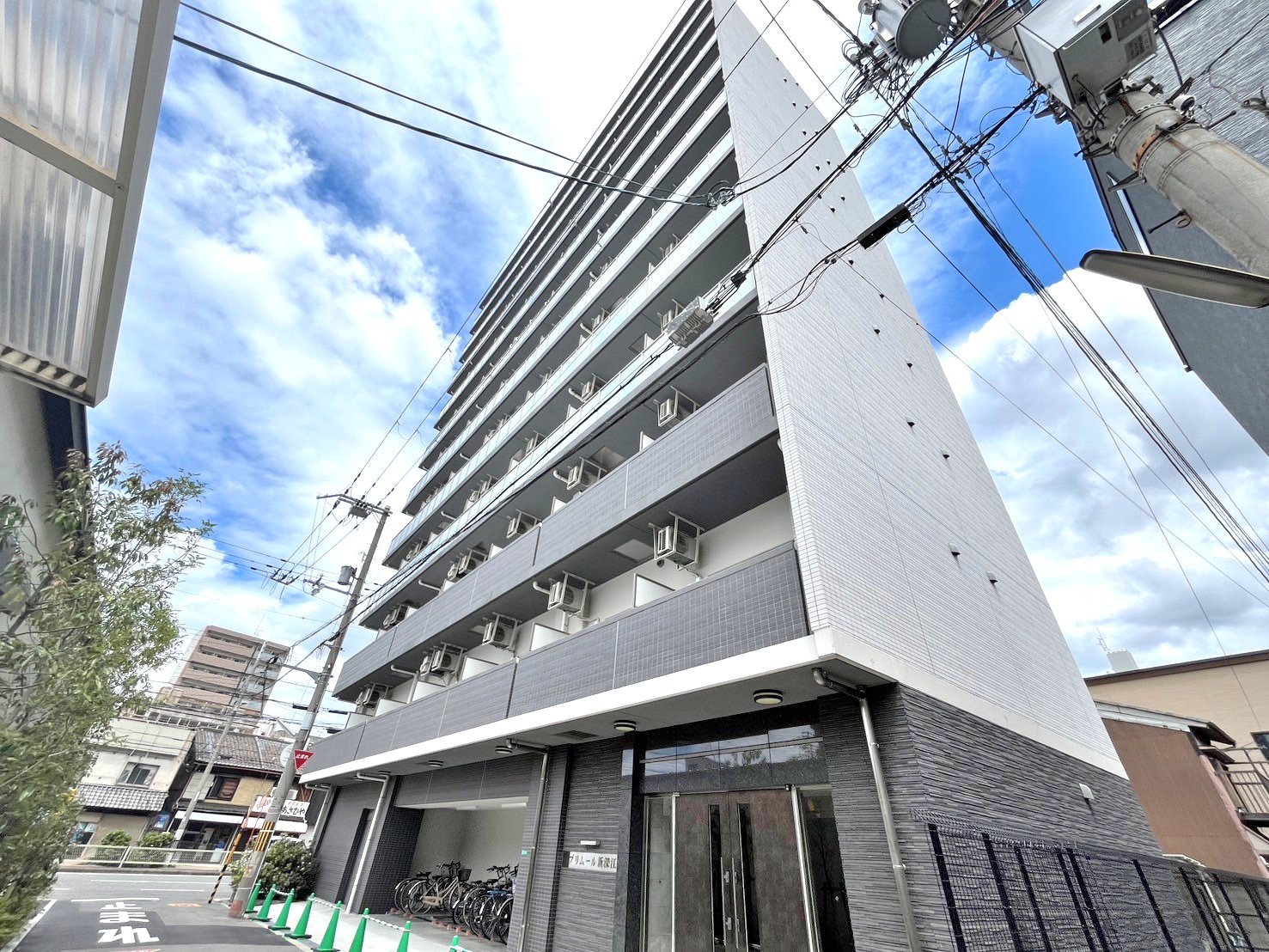 プリムール新深江の外観