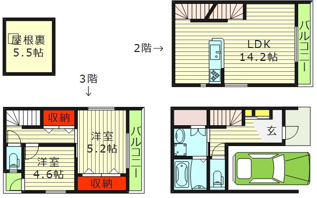 間取図