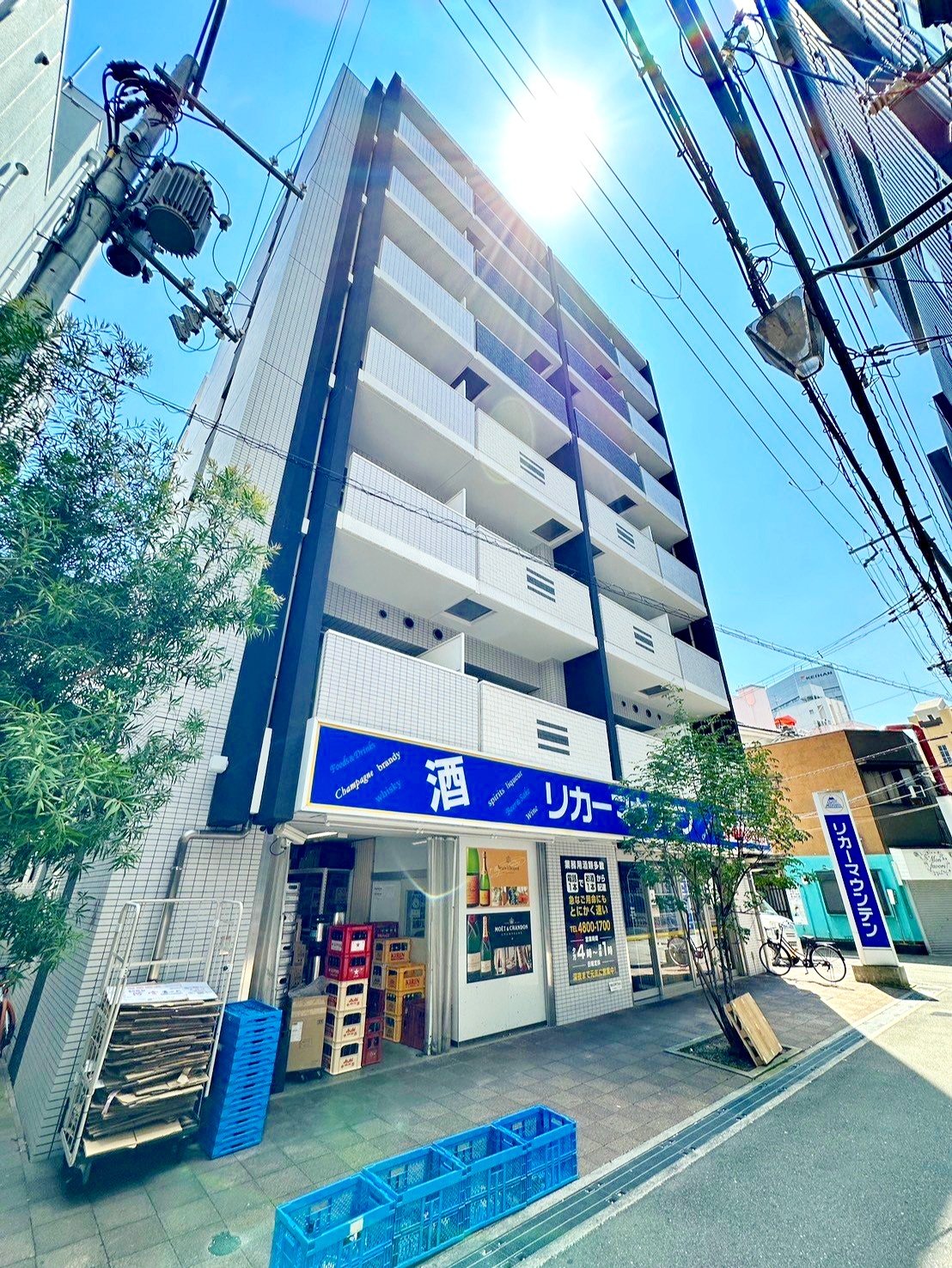 マリス京橋ＡＲＭＳの外観