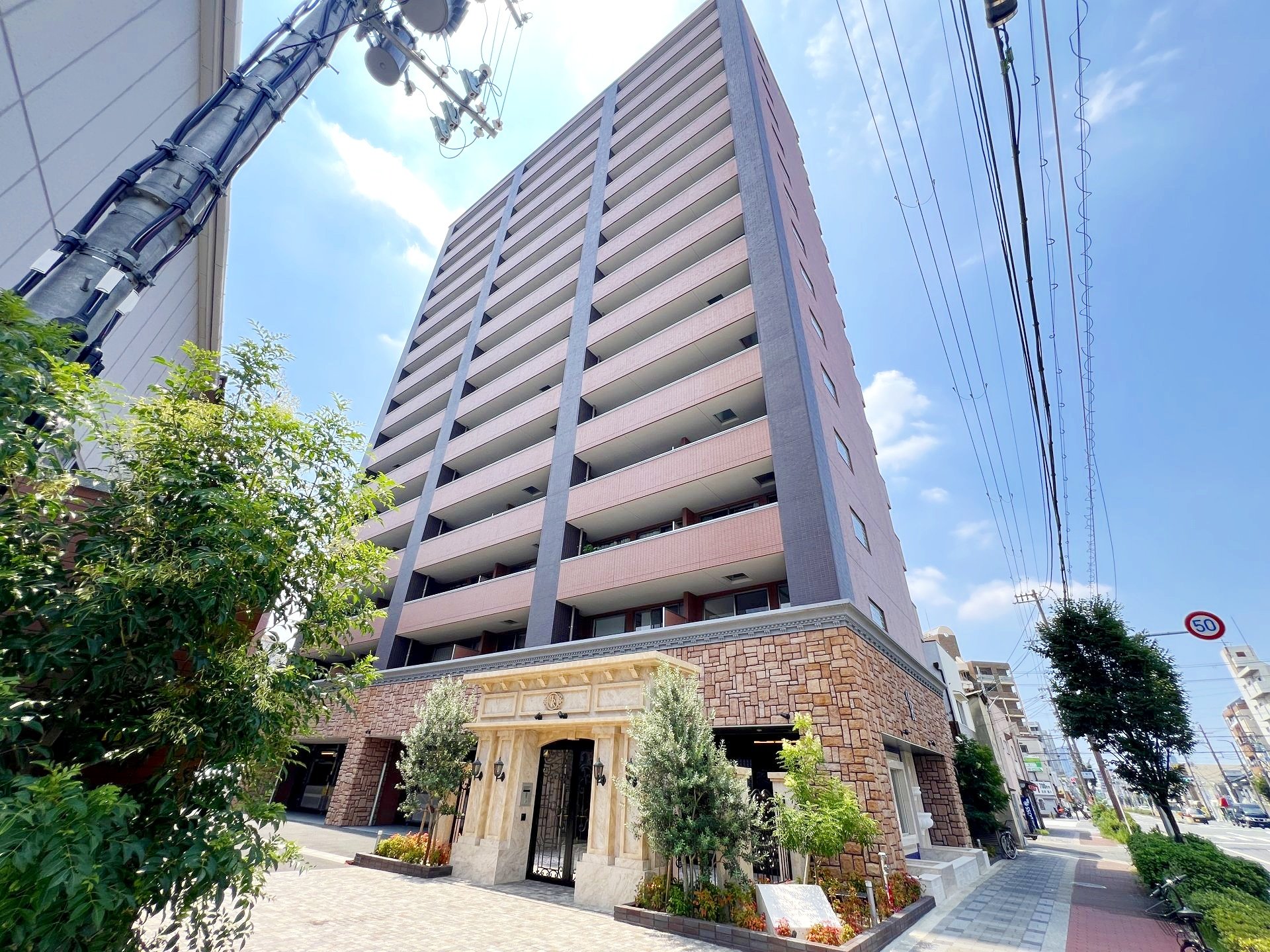 プレジオ城北の外観