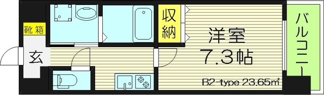 3階の間取り図