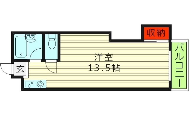 2階の間取り図