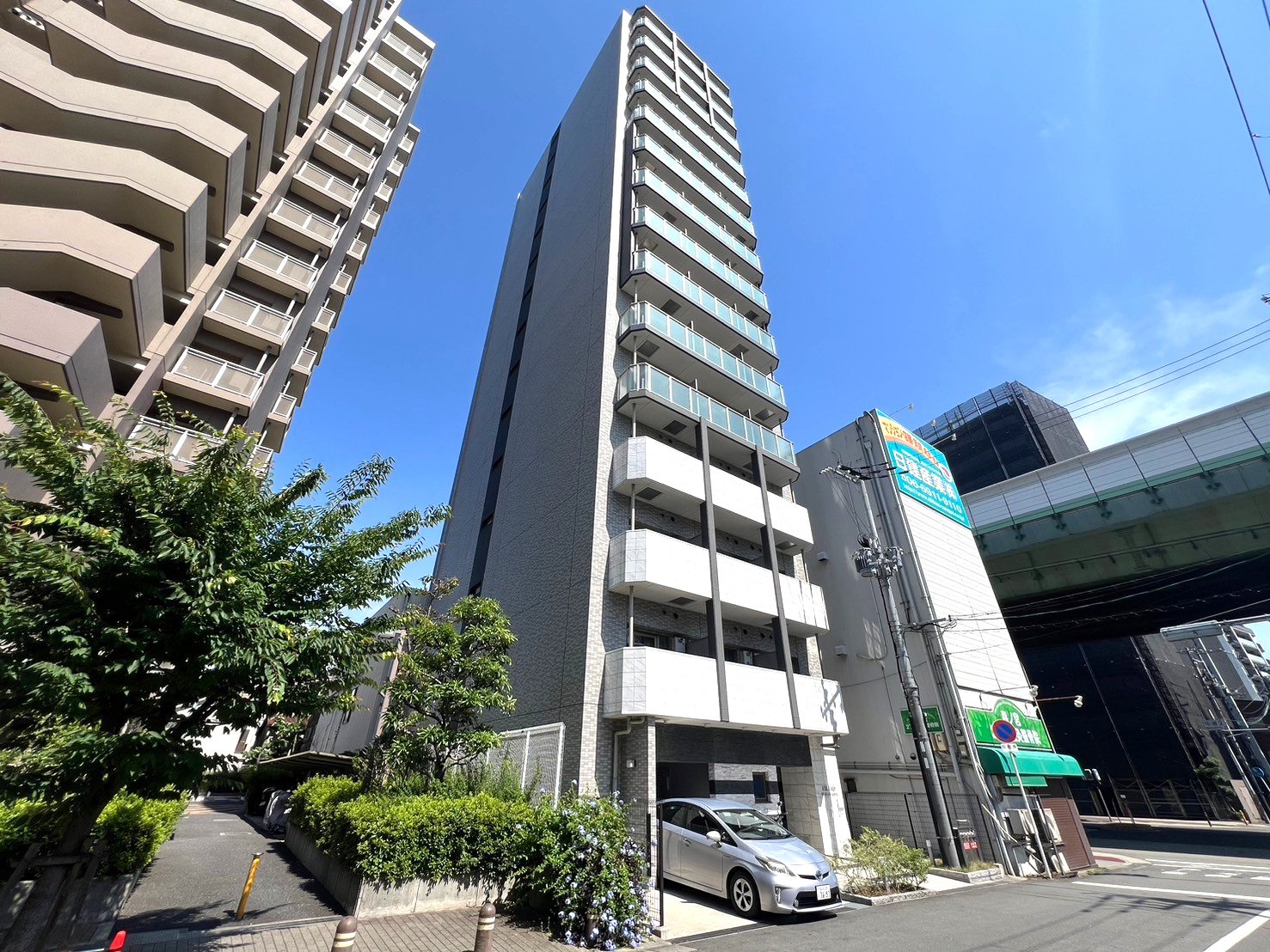 エスリード大阪城クローグの外観