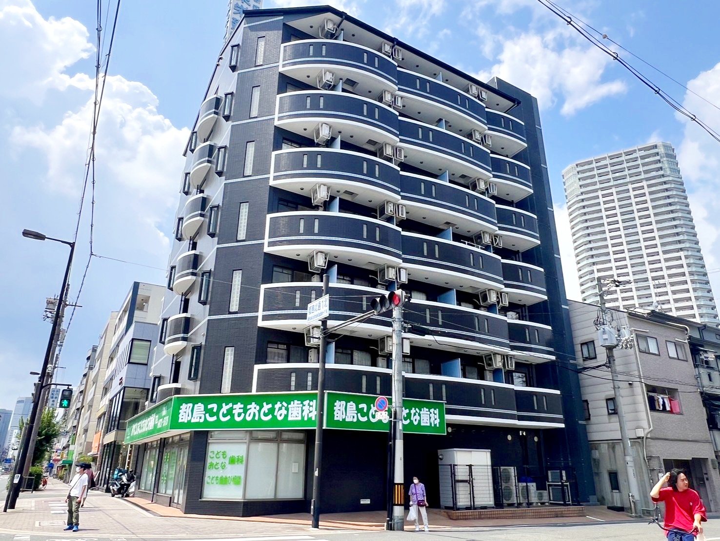 クレセント都島の外観