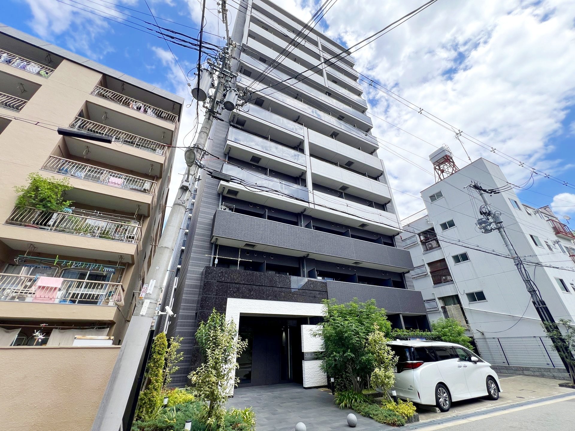 レジュールアッシュ桜宮リバーコートの外観