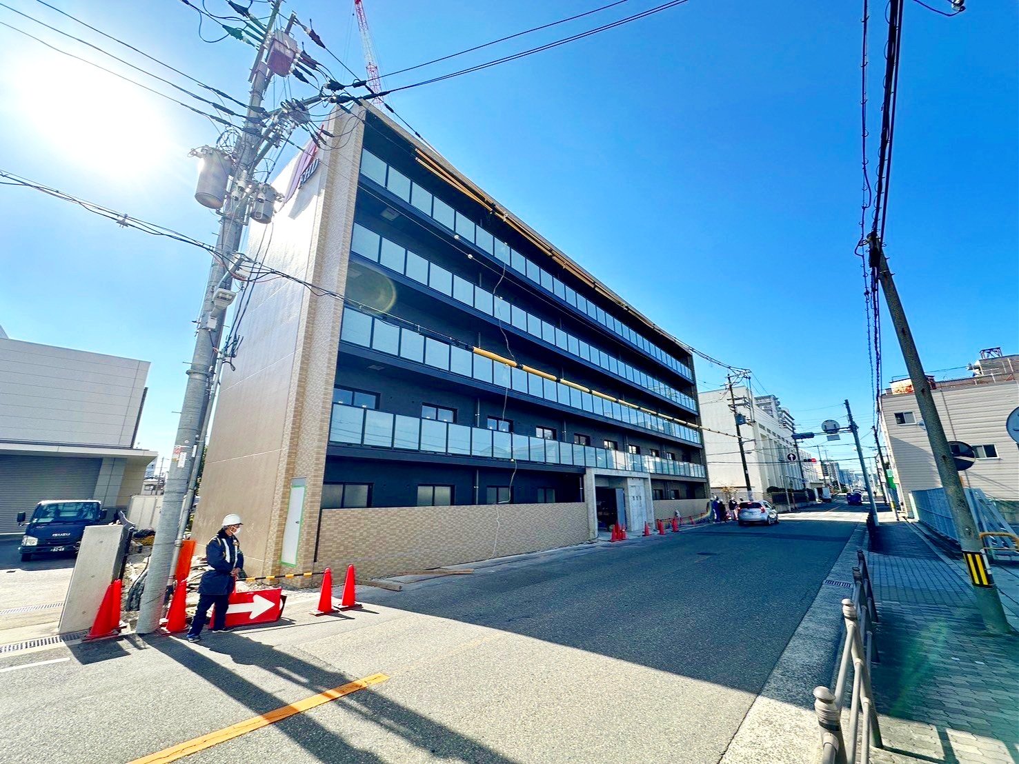 Mv.fm大阪放出IIの外観