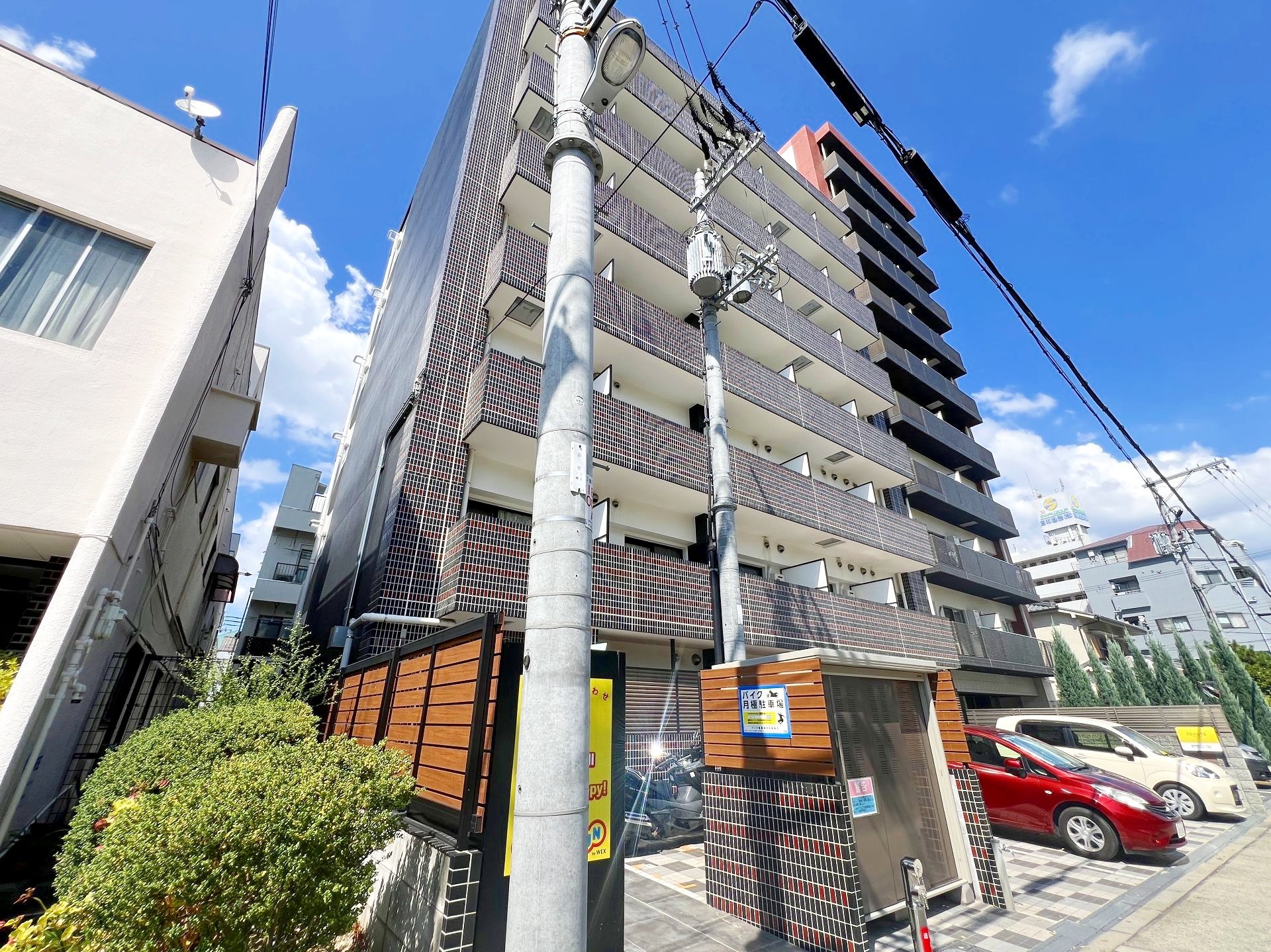 ウインズコート都島の外観 ウインズコート都島の外観