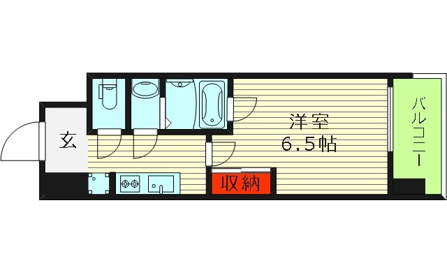 6階の間取り図