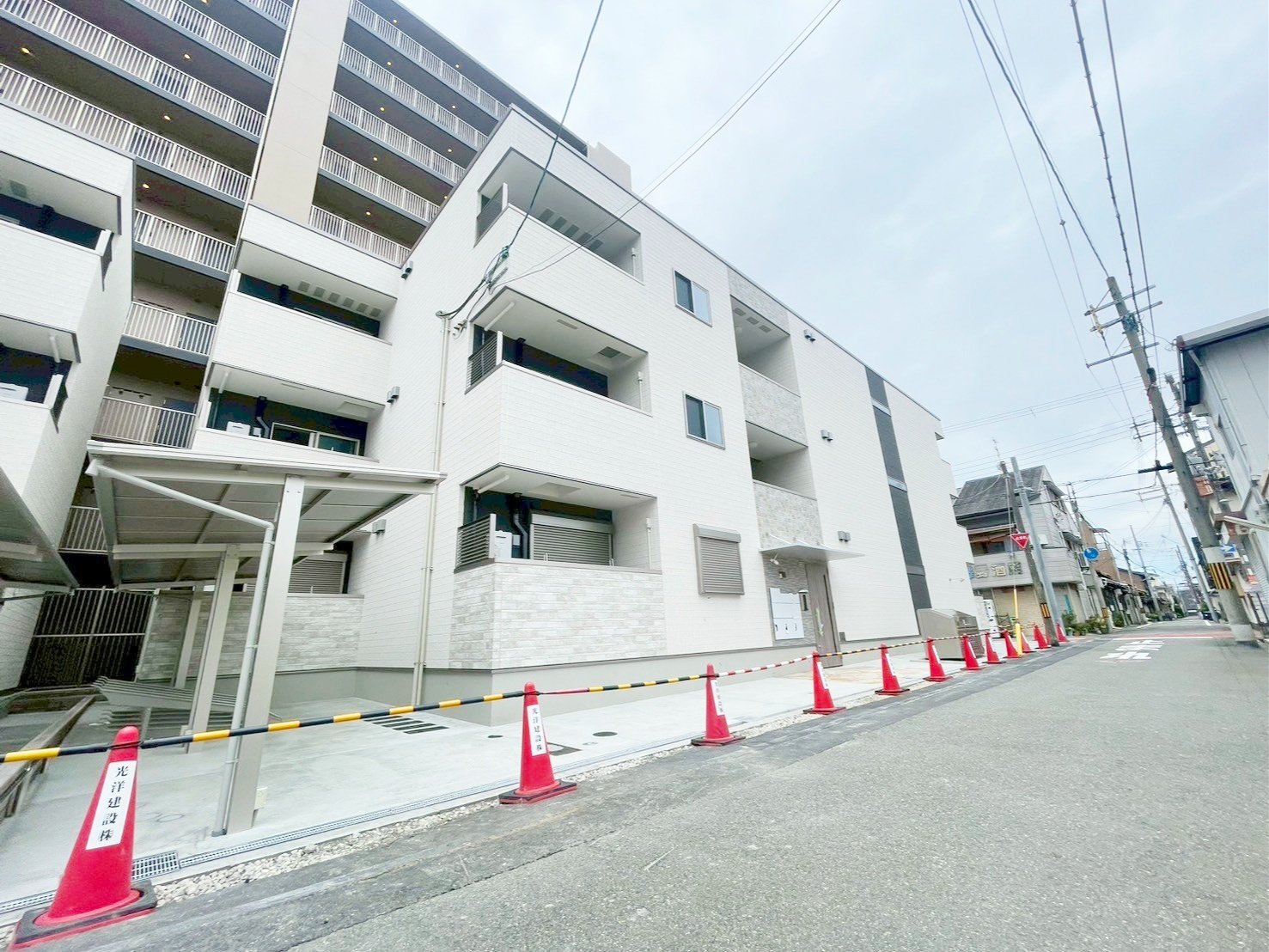 レネスト新深江Bの外観