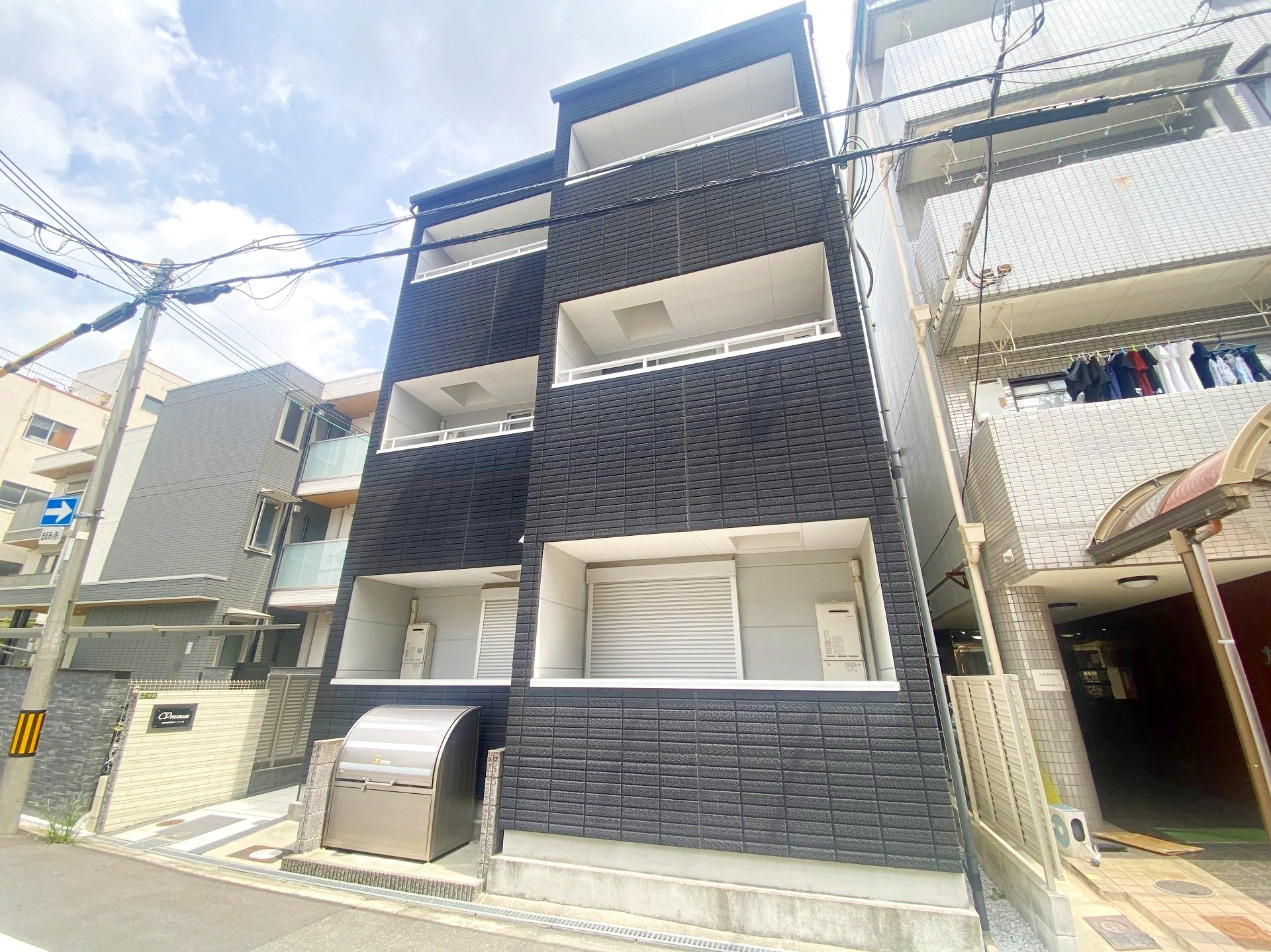 大阪市城東区永田４丁目の賃貸マンションの外観