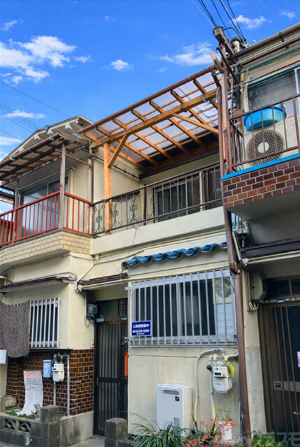 寝屋川市萱島東１丁目の賃貸テラスハウス