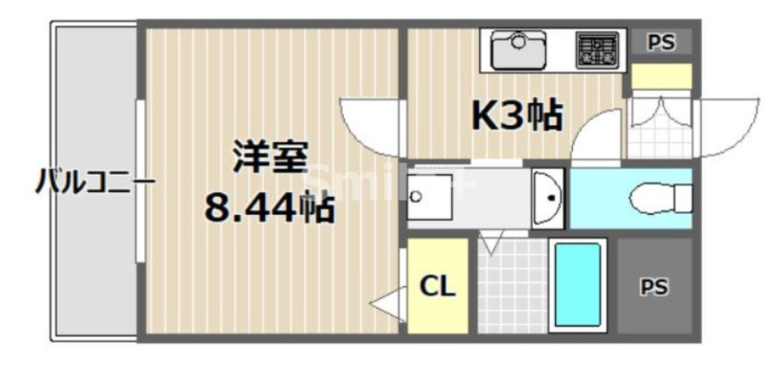3階の間取り図