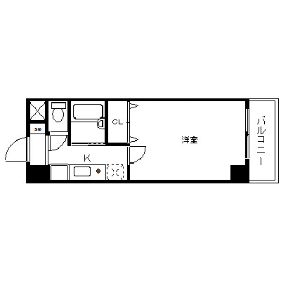 4階の間取り図