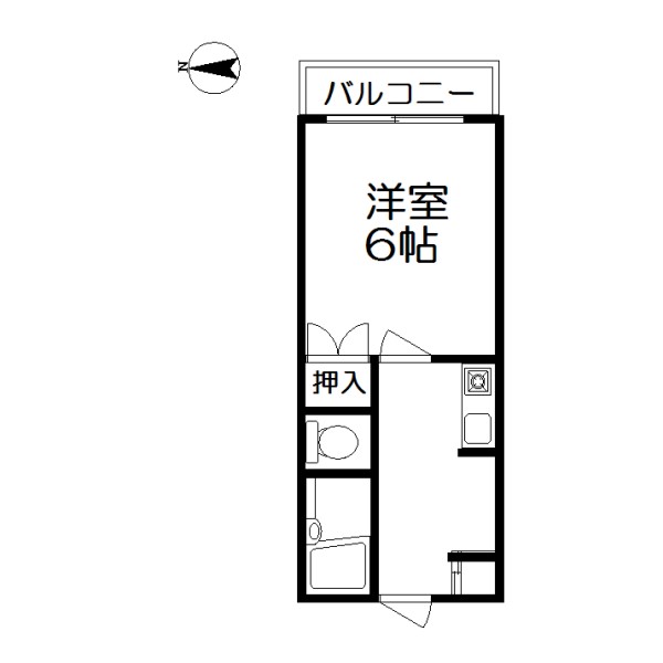 1階の間取り図