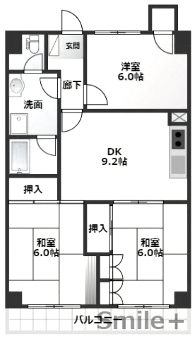 5階の間取り図