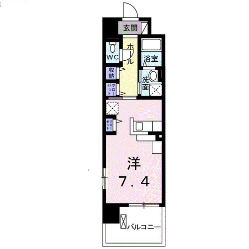 3階の間取り図