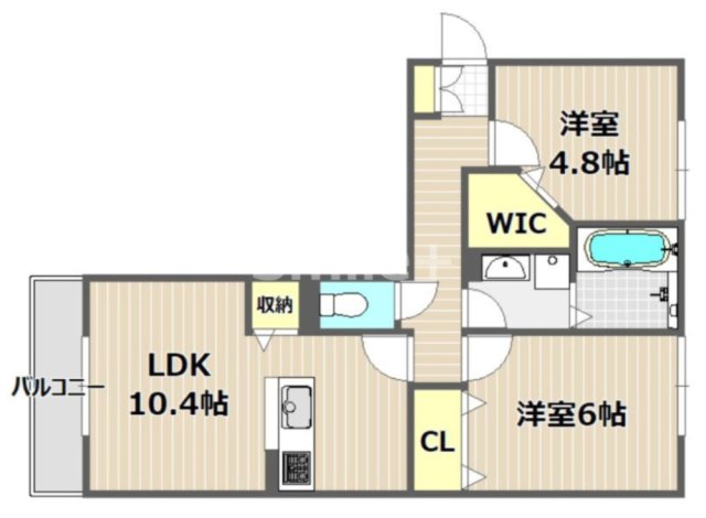 間取反転タイプ