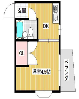 3階の間取り図