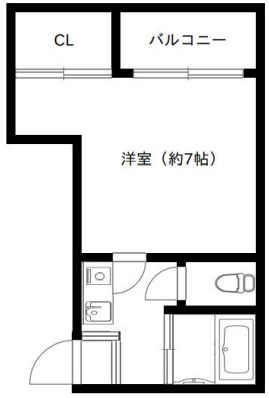 2階の間取り図