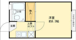 1階の間取り図