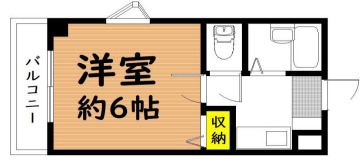 3階の間取り図