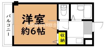 4階の間取り図