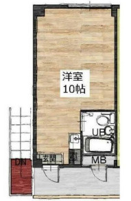 3階の間取り図