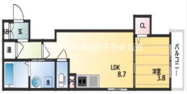 2階の間取り図