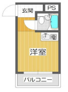 2階の間取り図