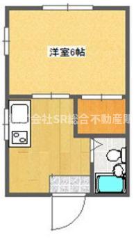 4階の間取り図