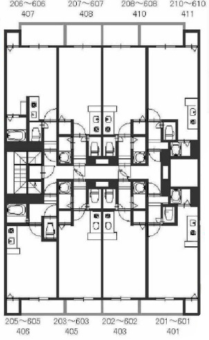 3階の間取り図