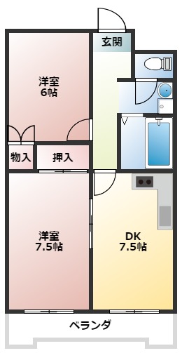 3階の間取り図