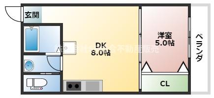 3階の間取り図