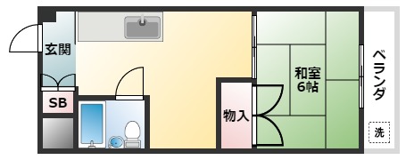 1階の間取り図