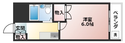 5階の間取り図