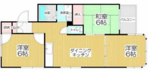 2階の間取り図