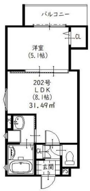 1階の間取り図