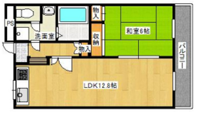 5階の間取り図