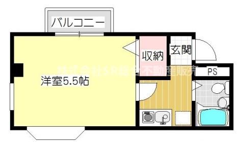 3階の間取り図