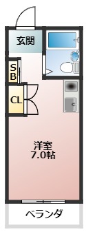 3階の間取り図