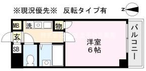 4階の間取り図