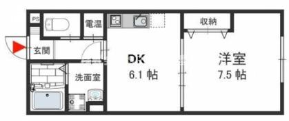 2階の間取り図