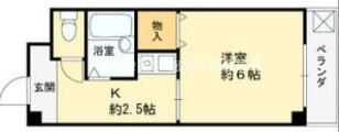 2階の間取り図