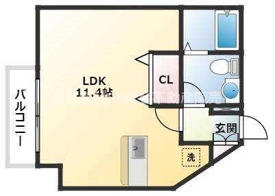 7階の間取り図