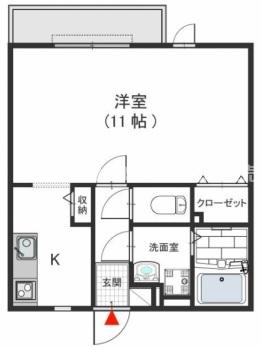 1階の間取り図