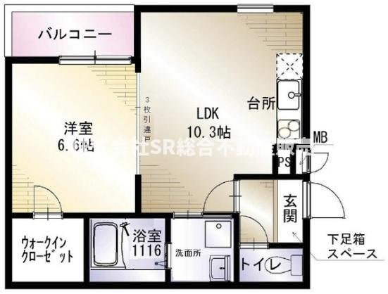 3階の間取り図