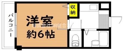 4階の間取り図