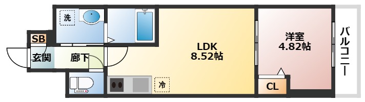 使いやすい間取りです♪