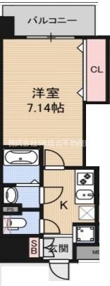 6階の間取り図